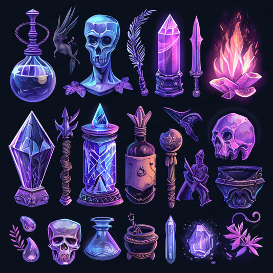 AI Midjourney Prompt for Game Assets- 4044
