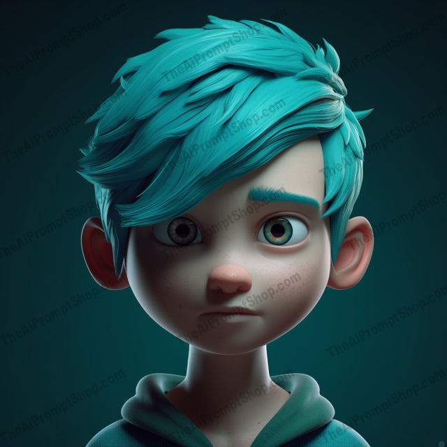 AI Midjourney Prompt for Cartoons - 2881