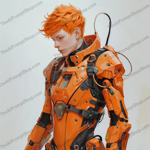 Cybernetic Synthesis AI MidJourney Image Prompt, Character Art, 4236Advanced technology, Android characters, chat gpt, chat gpt prompts, chatgpt, chatgpt prompts, Concept art, Cybernetic organisms, Cybernetics, Cyberpunk, Digital warriors, Futurism, Futuristic fashion, High-tech armor, Mechanical design, Mechanized suits, midjourney, Neon aesthetics, Neon glow, Robotic cyberware, Robotic enhancement, Sci-fi chic, Sci-fi illustrations, Synthetic beauty, Urban future