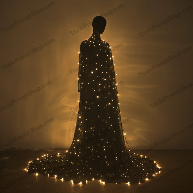 Illuminated Elegance and Mystique AI MidJourney Image Prompt, People, 4185Ambient light photography, Atmospheric glow, chat gpt, chat gpt prompts, chatgpt, chatgpt prompts, Dusk ambiance, Elegant silhouettes, Ethereal fashion, Fashion lighting, Light-infused attire, Luminous elegance, midjourney, Moody portraits, Mysterious night, Neon-lit suits, Night-time allure, Radiant figures, Striking illumination, Twilight sparkle