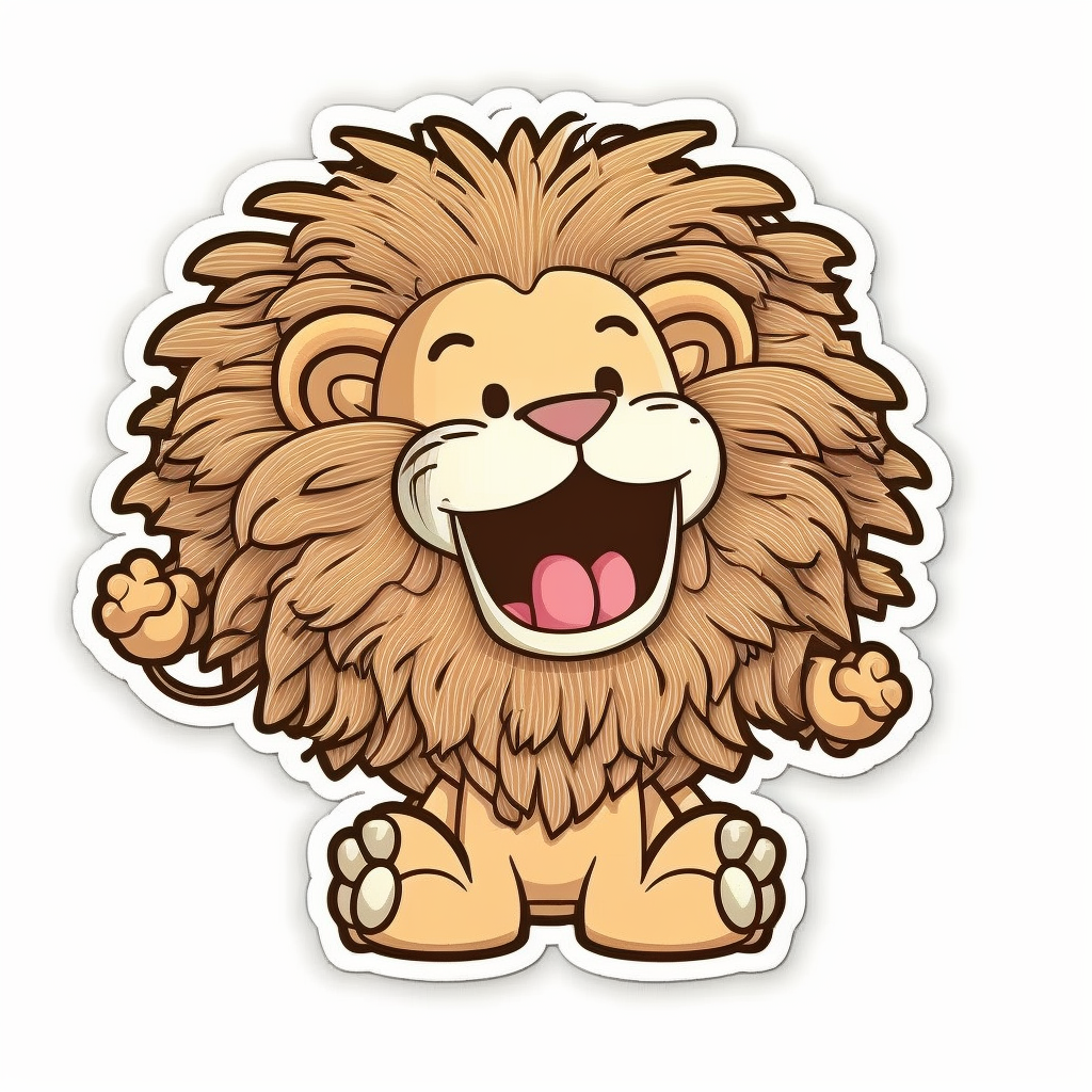 AI Midjourney Prompt for Cute Animal Stickers