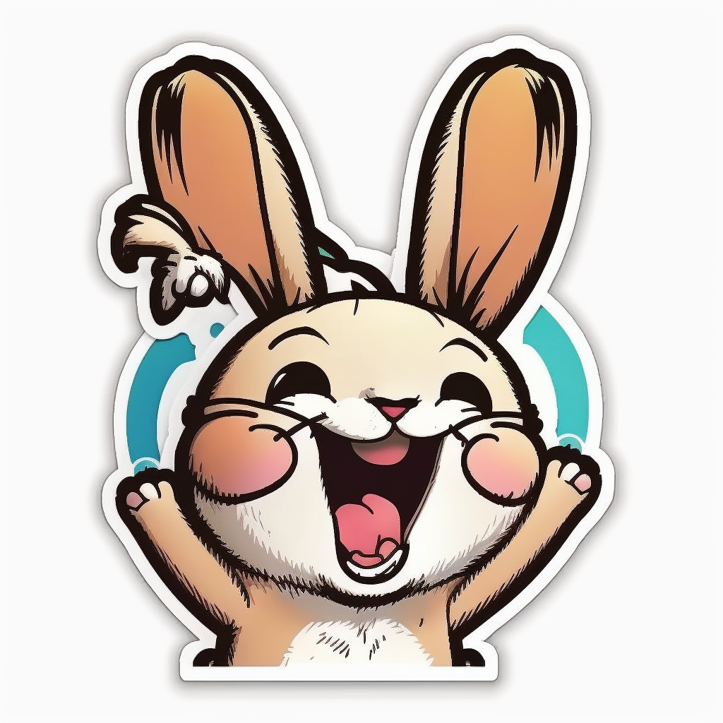 AI Midjourney Prompt for Cute Animal Stickers