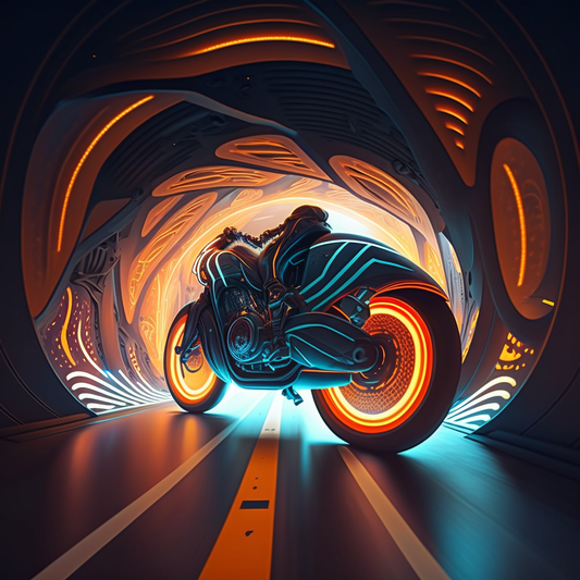 AI Midjourney Prompt for Vehicles in Tunnels