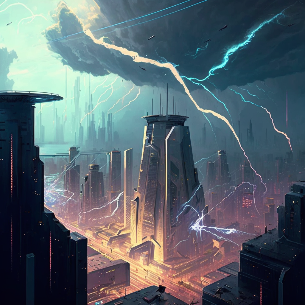 AI Midjourney Prompt for Sprawling Megacity