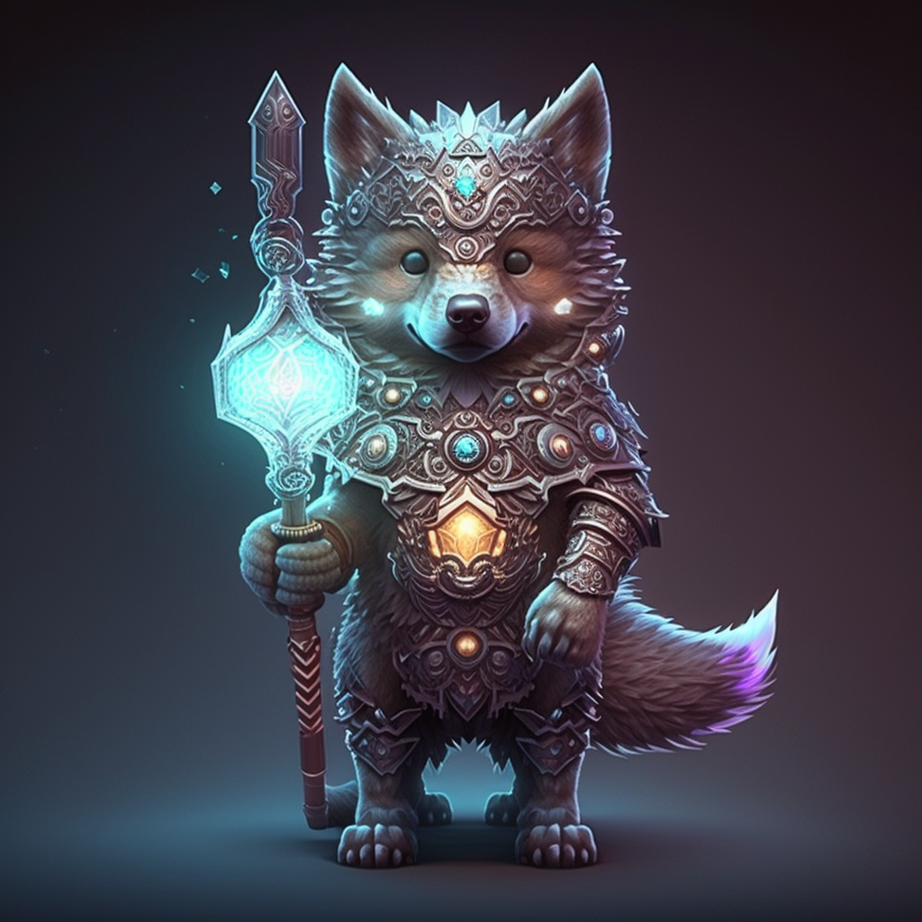AI Midjourney Prompt for Crystal like Animals