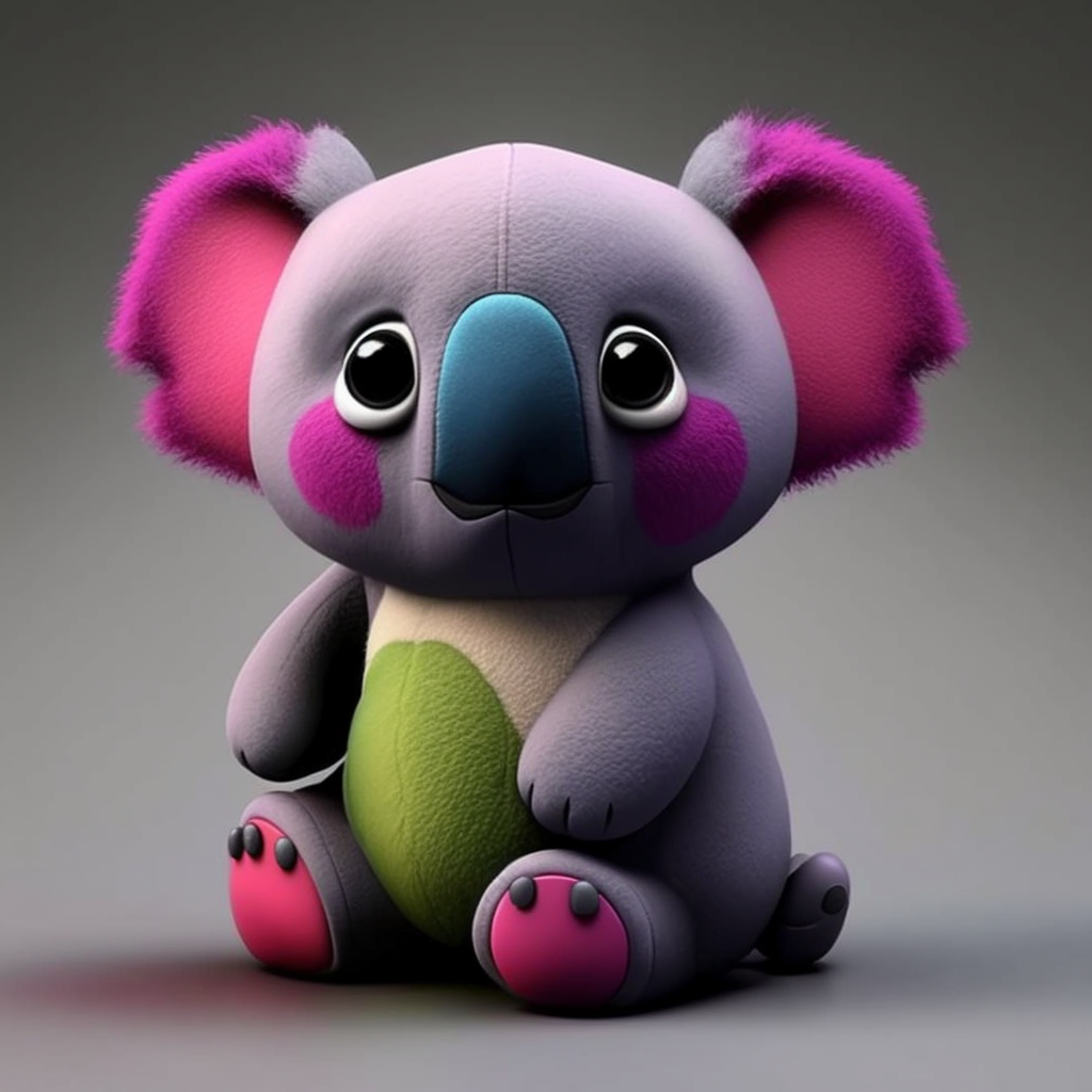 AI Midjourney Prompt for Pixar-style Pouncing Animal