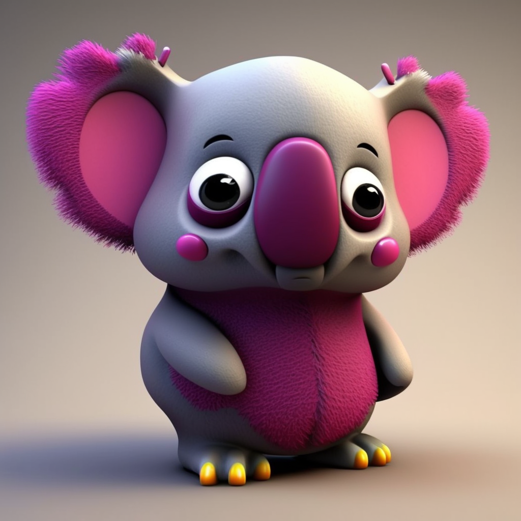 AI Midjourney Prompt for Pixar-style Pouncing Animal