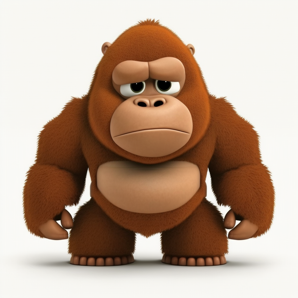 AI Midjourney Prompt for Pixar-style Pouncing Animal