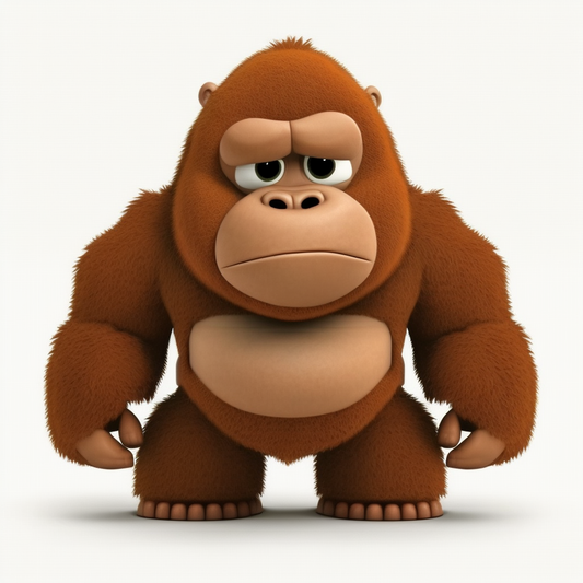 AI Midjourney Prompt for Pixar-style Pouncing Animal
