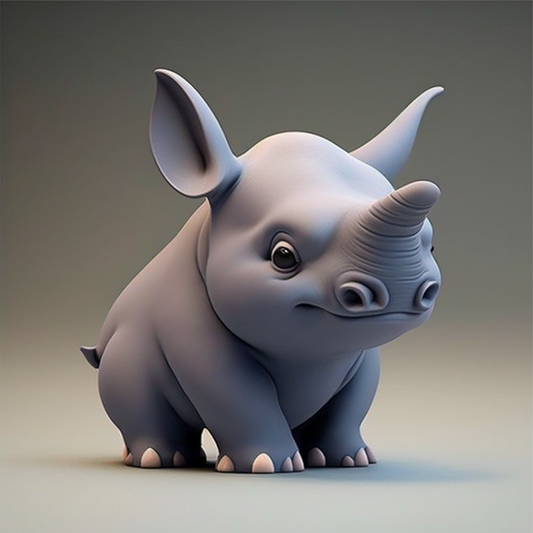 AI Midjourney Prompt for Soft Pixar-style Animal