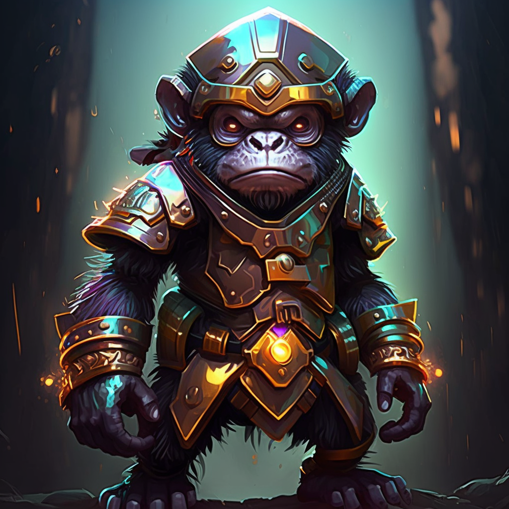 AI Midjourney Prompt for Animals in Shiny Armor
