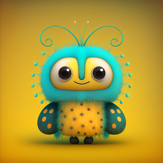 AI Midjourney Prompt for Simple Spotted Bug