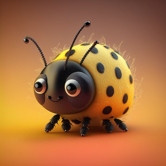 AI Midjourney Prompt for Simple Spotted Bug