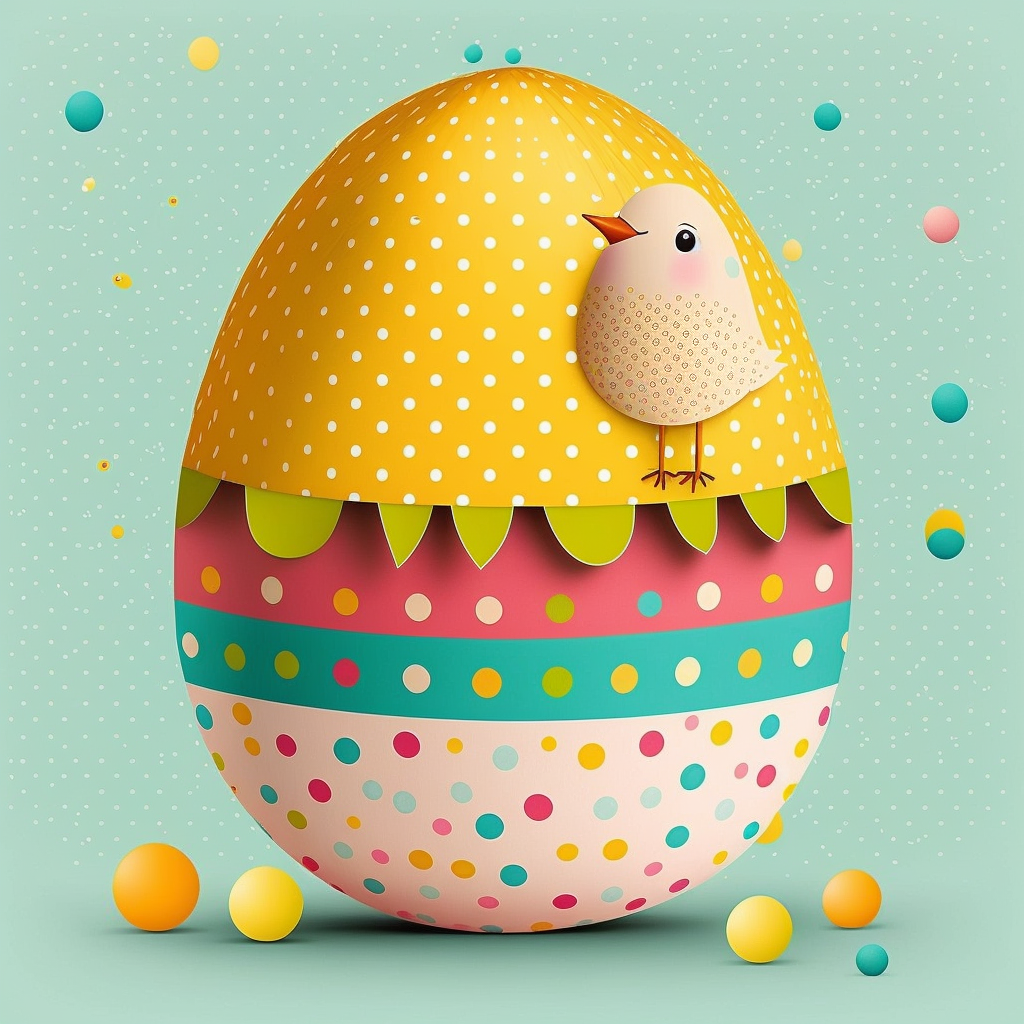 AI Midjourney Prompt for Whimsical Easter Egg