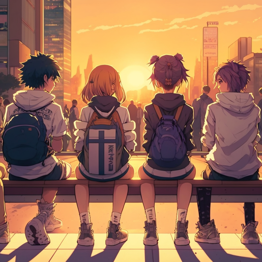 AI Midjourney Prompt for Sunset Squad