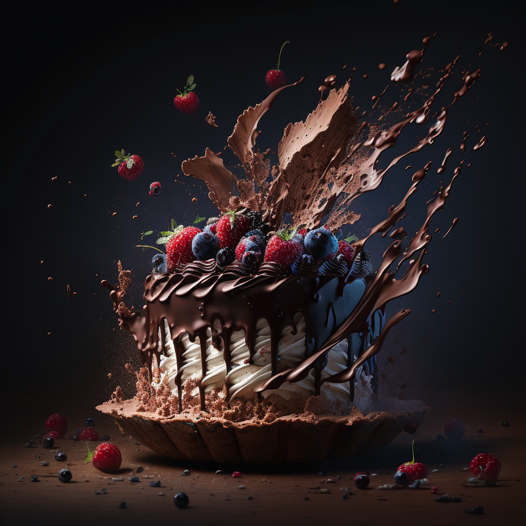 AI Midjourney Prompt for Dessert Art