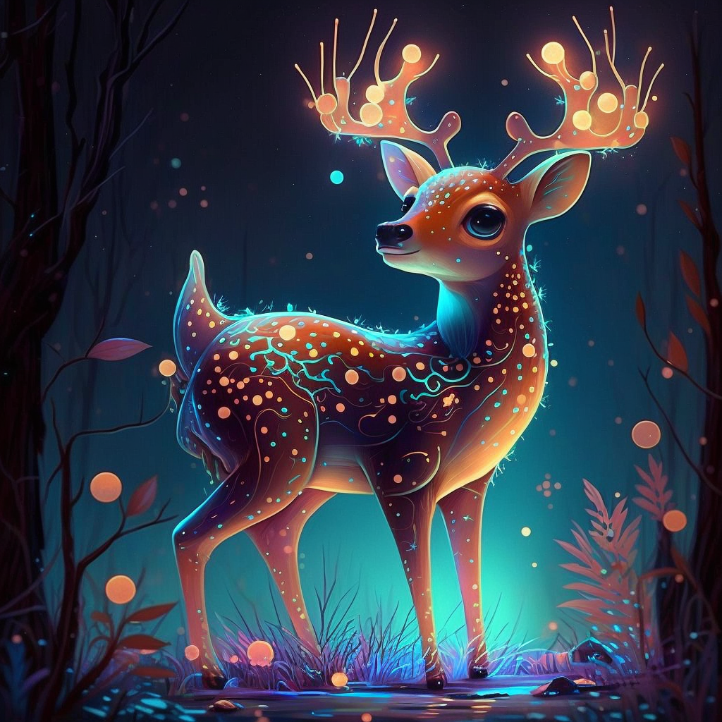AI Midjourney Prompt for Magical Disney style Animal