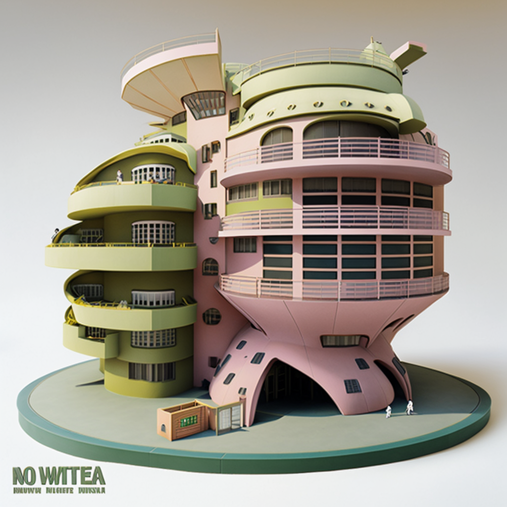 AI Midjourney Prompt for Anime Style buildings