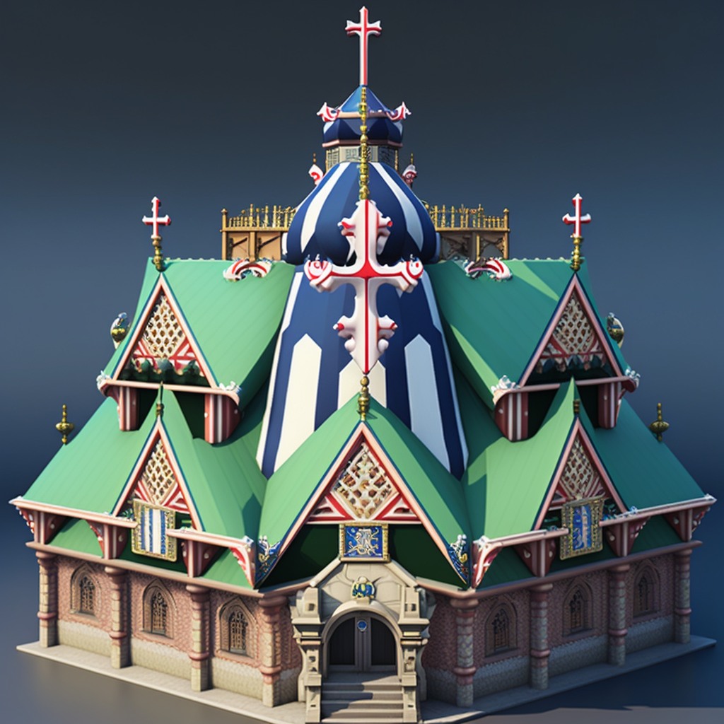 AI Midjourney Prompt for Anime Style buildings