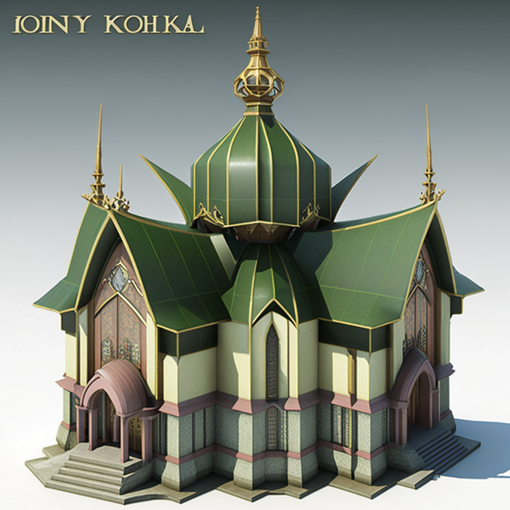 AI Midjourney Prompt for Anime Style buildings