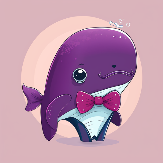 AI Midjourney Prompt for Charming Bowtie Animal