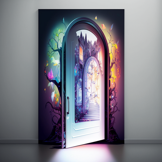 AI Midjourney Prompt for Doorway to Another world