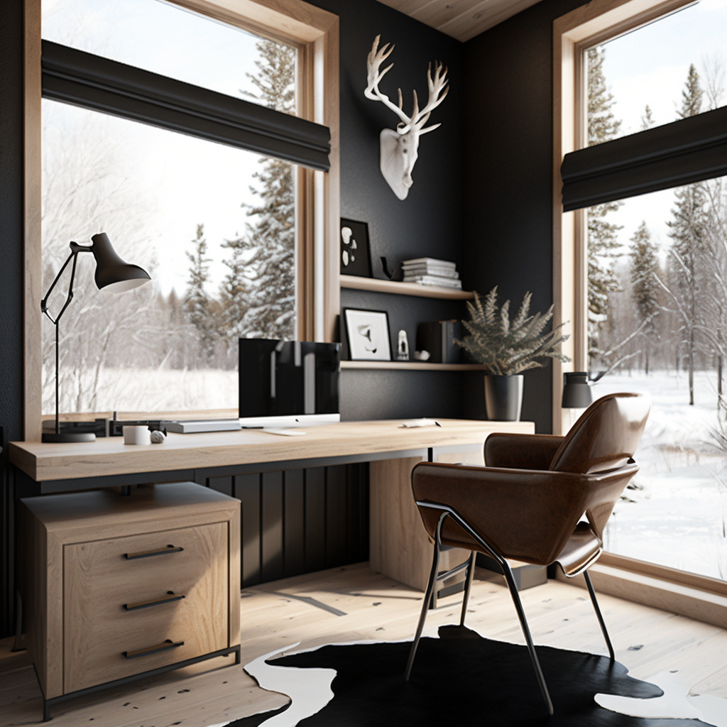 AI Midjourney Prompts for Office Interiors