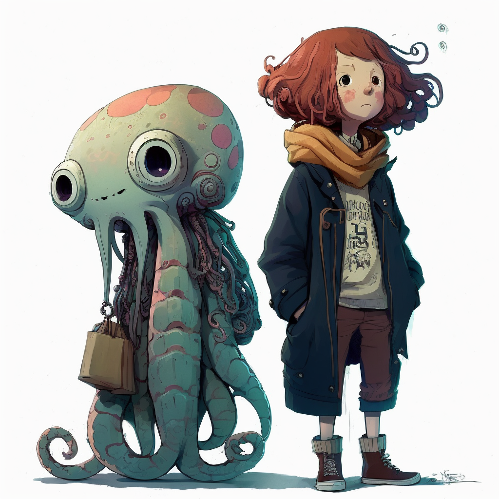 AI Midjourney Prompt for Anime Style Illustration