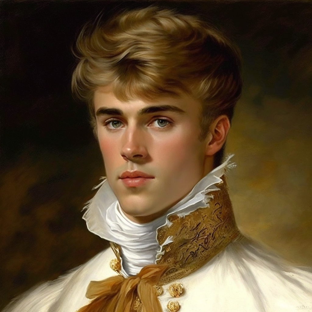 AI Midjourney Prompt for Celebrity Oil Painting
