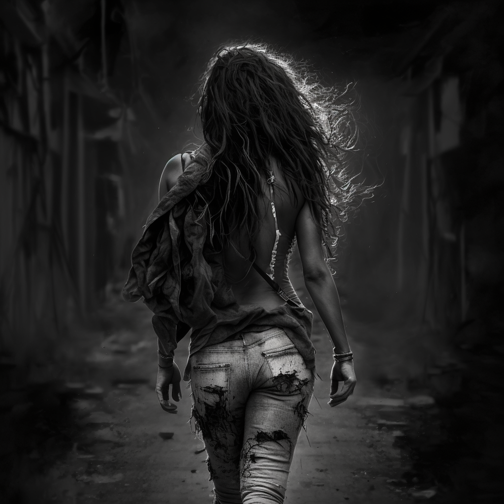 AI Midjourney Prompt for Black and White Photography