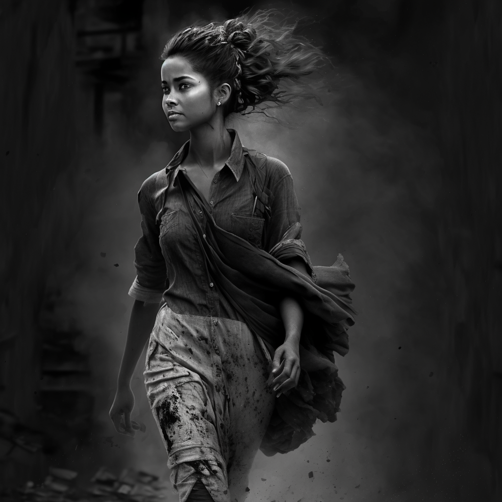 AI Midjourney Prompt for Black and White Photography