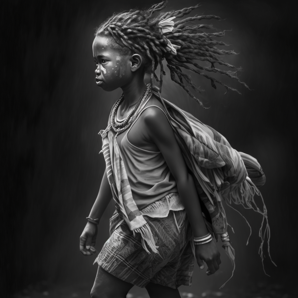 AI Midjourney Prompt for Black and White Photography