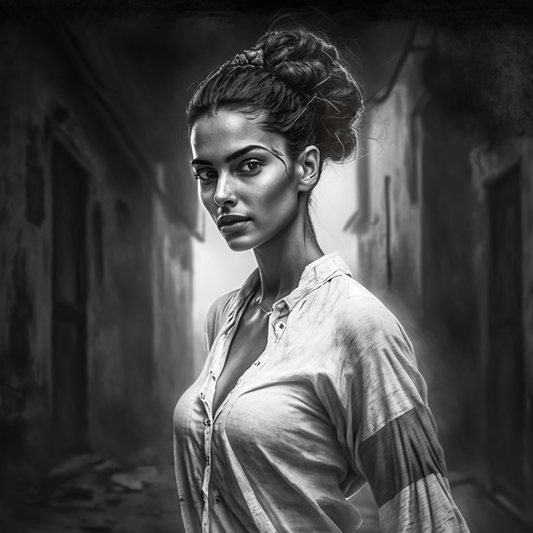 AI Midjourney Prompt for Black and White Photography