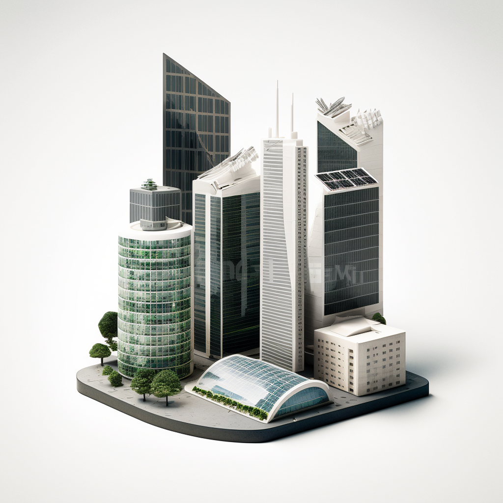 AI Midjourney Prompt for Miniature Buildings