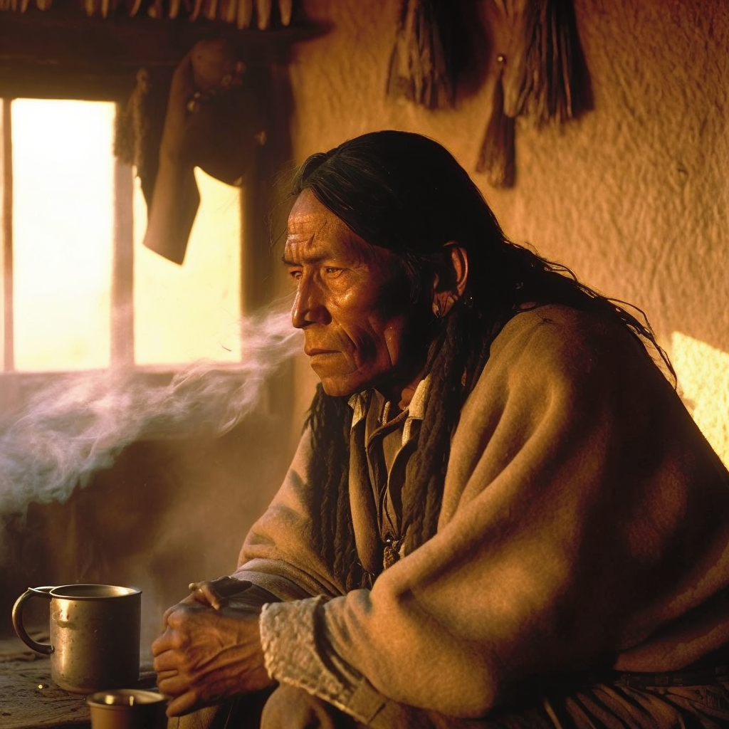 AI Midjourney Prompt for Old Movie Illustration