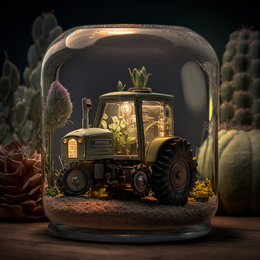 AI Midjourney Prompt for Vehicles plants