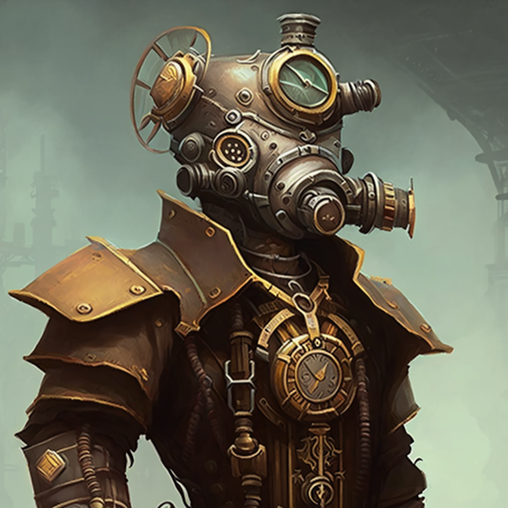 AI Midjourney Prompt for Metal Robots