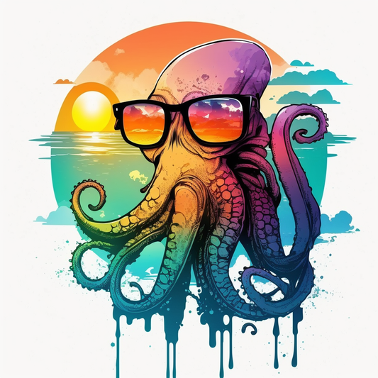 AI Midjourney Prompt for T-Shirt Animals Design