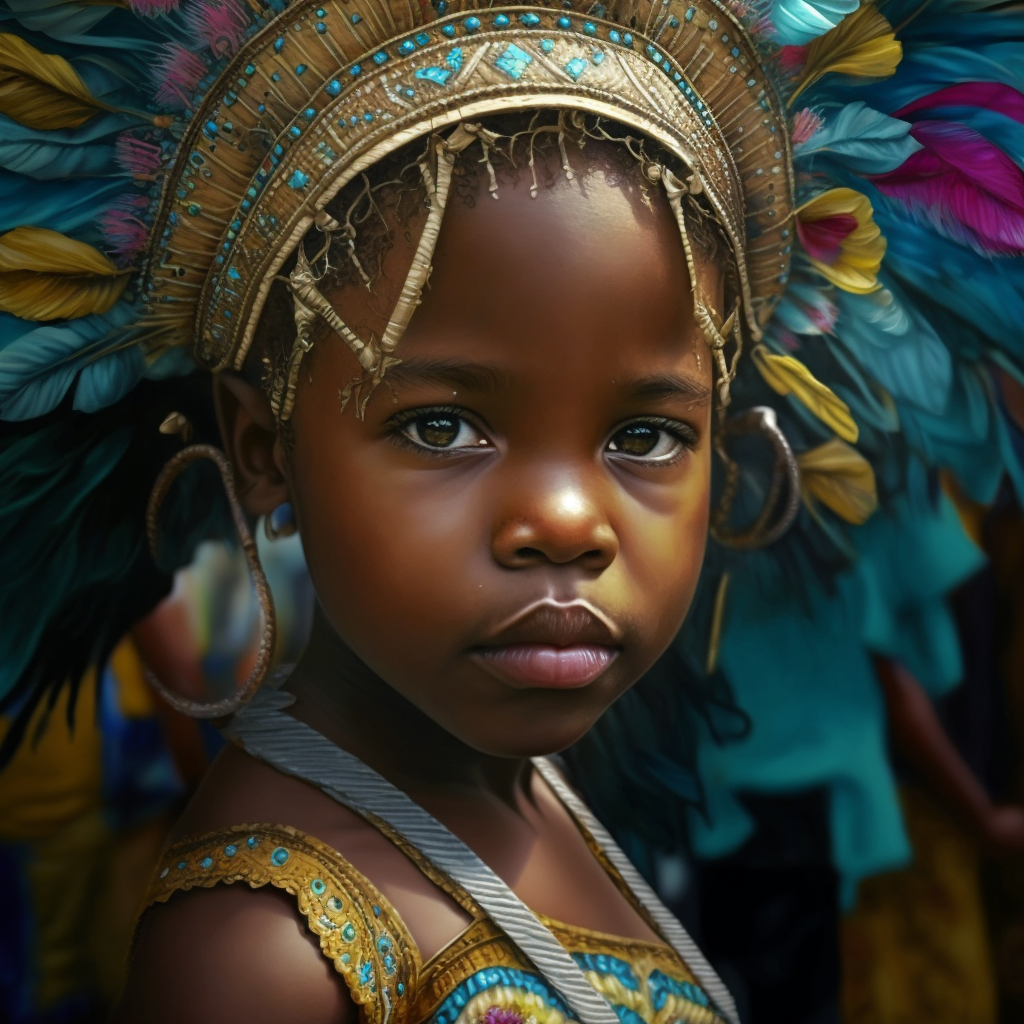 AI Midjourney Prompt for Carnival Portraits