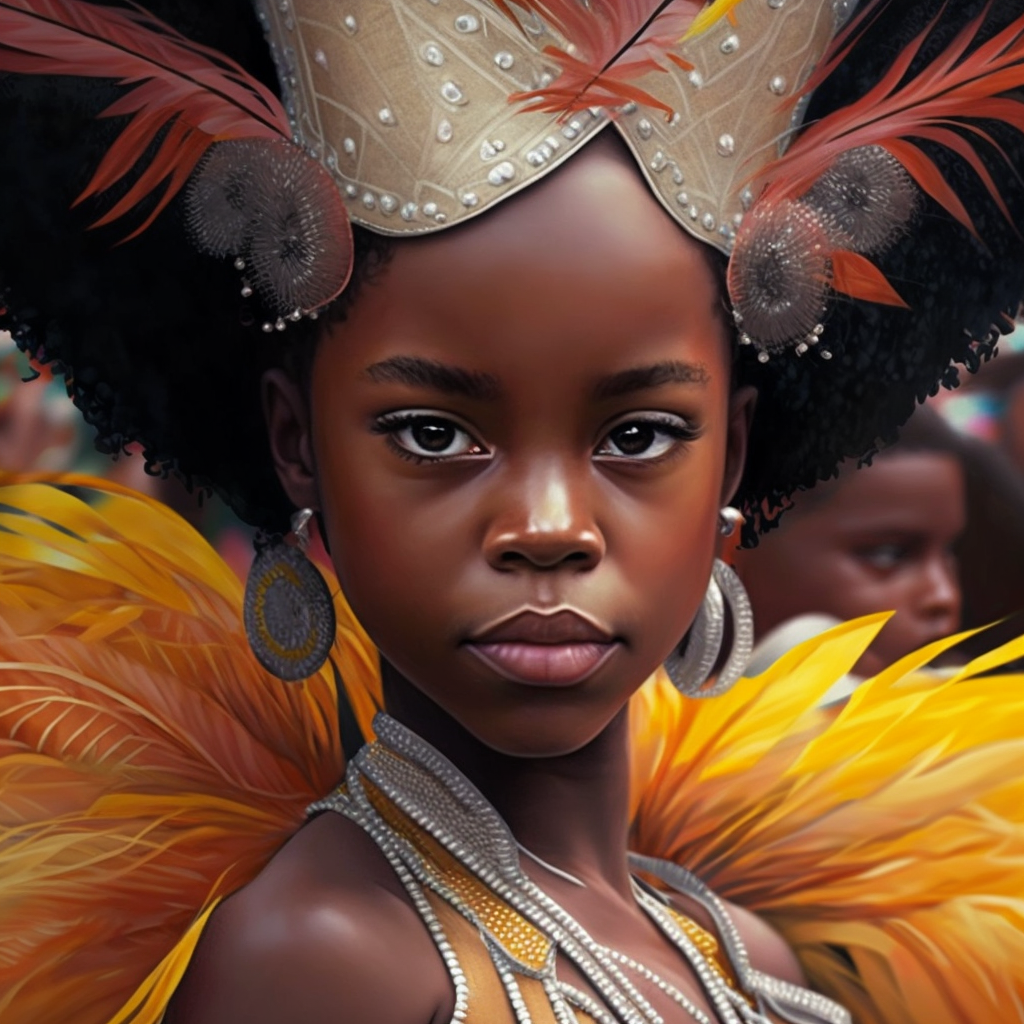 AI Midjourney Prompt for Carnival Portraits