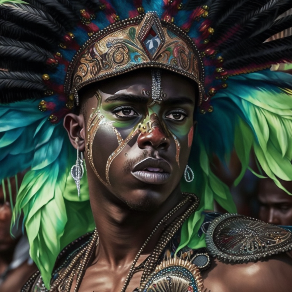 AI Midjourney Prompt for Carnival Portraits