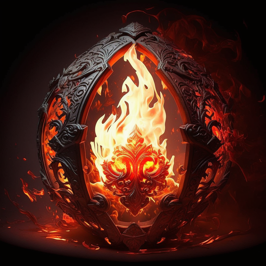 AI Midjourney Prompt for Flames