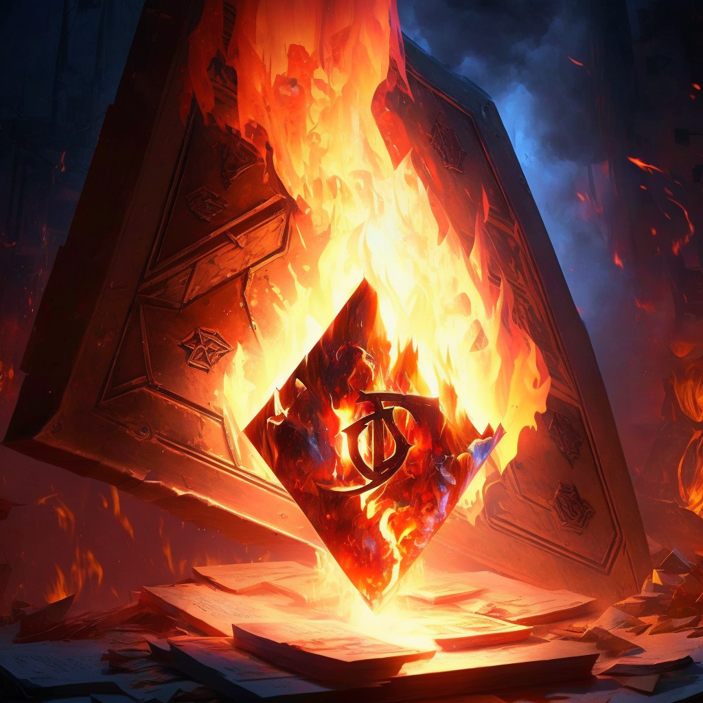 AI Midjourney Prompt for Flames