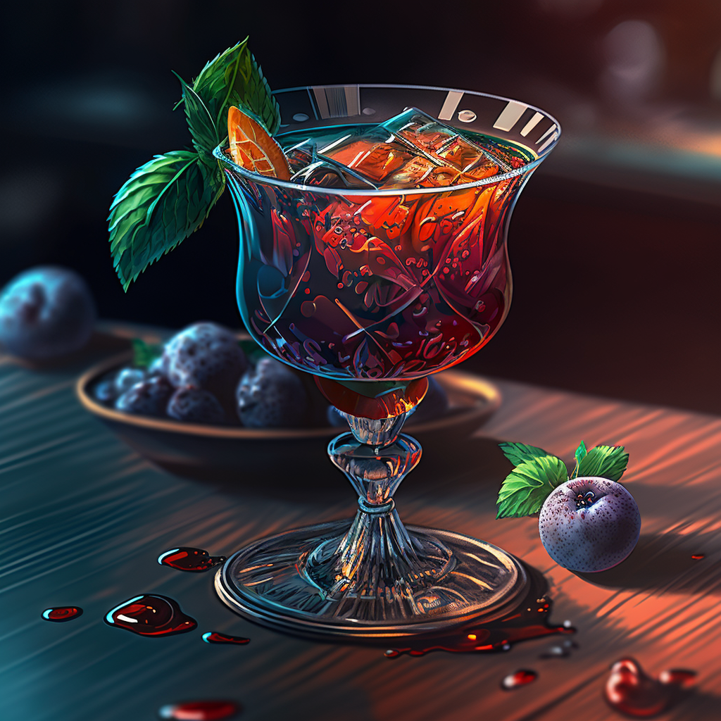 AI Midjourney Prompt for Cocktails
