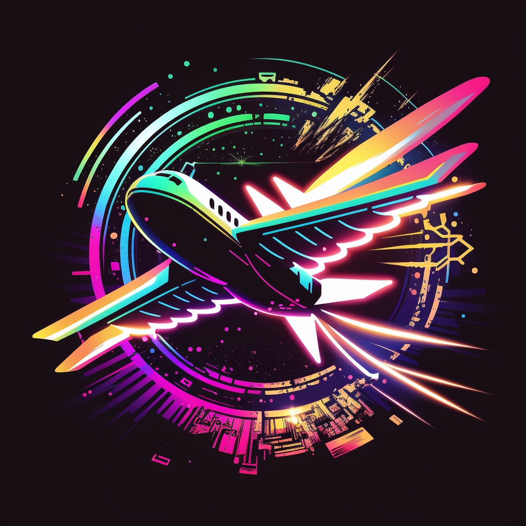 AI Midjourney Prompt for Neon logos