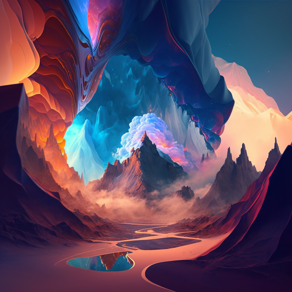 AI Midjourney Prompt for Ethereal Aerial Fantasy