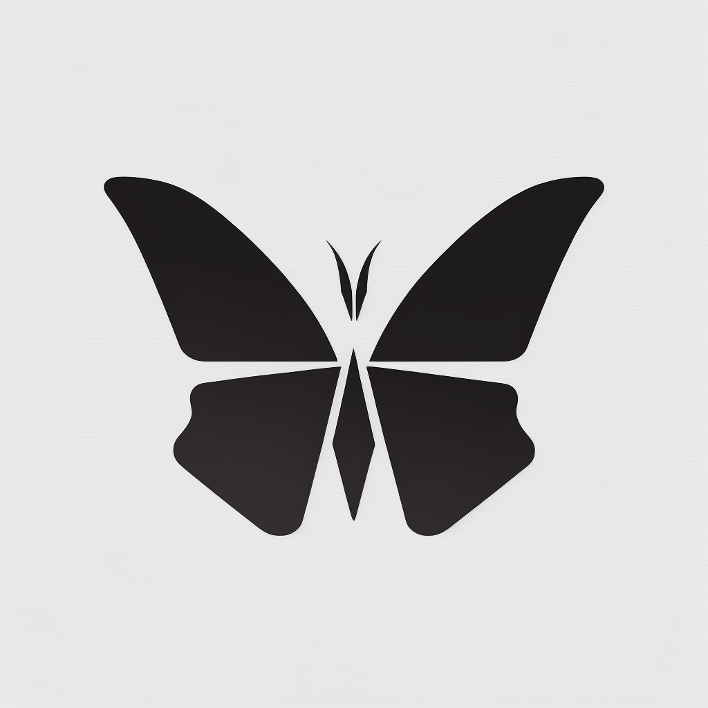 AI Midjourney Prompt for Black and White Logos