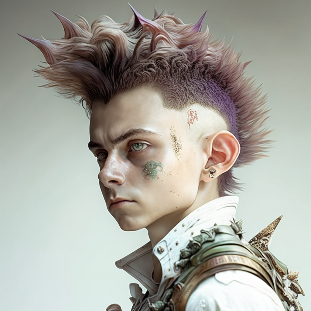 AI Midjourney Prompt for Fusion Portraits