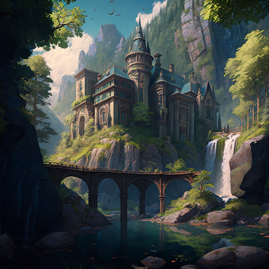 AI Midjourney Prompt for Fantasy Kingdom