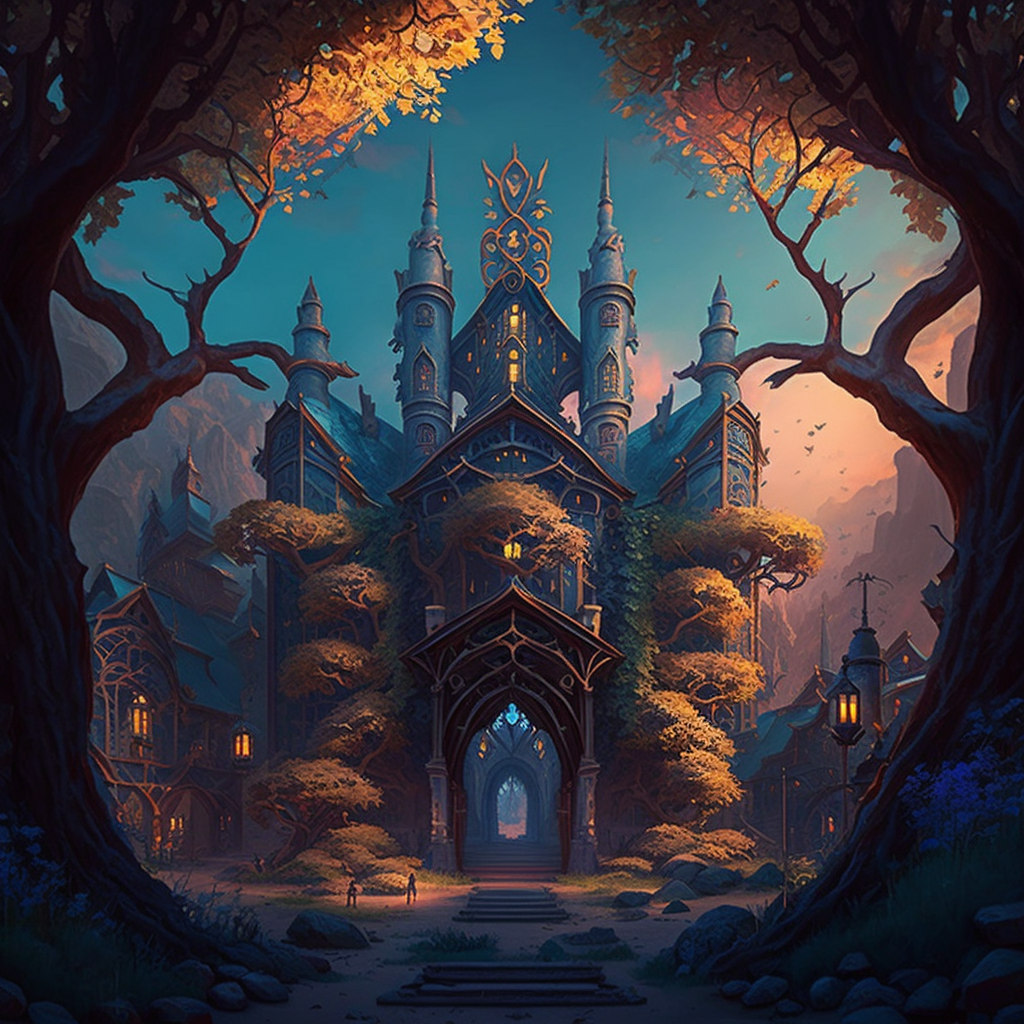 AI Midjourney Prompt for Fantasy Kingdom